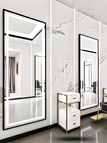 Luxury Salon LED Metal Mirror