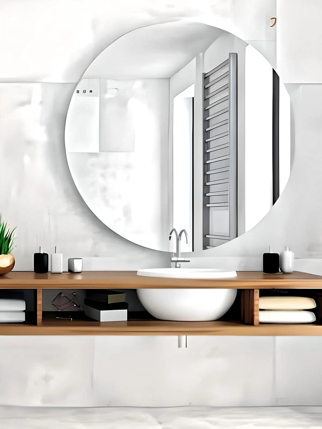 Circular Bathroom Mirror