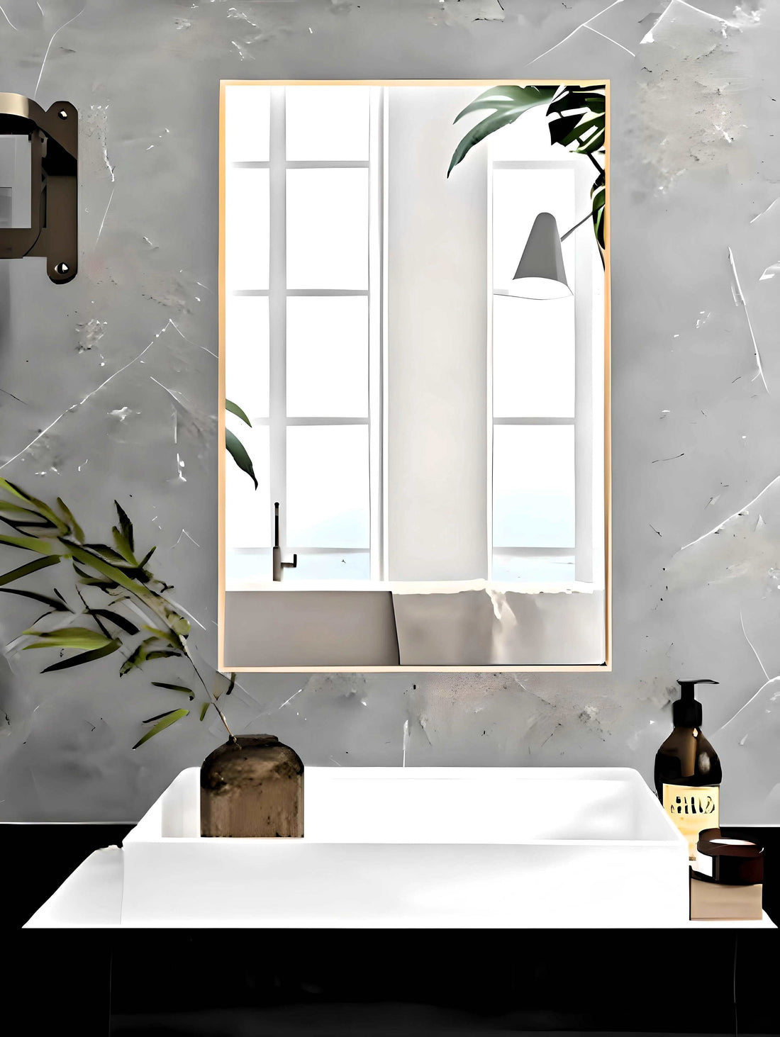 mirror for wash basin
