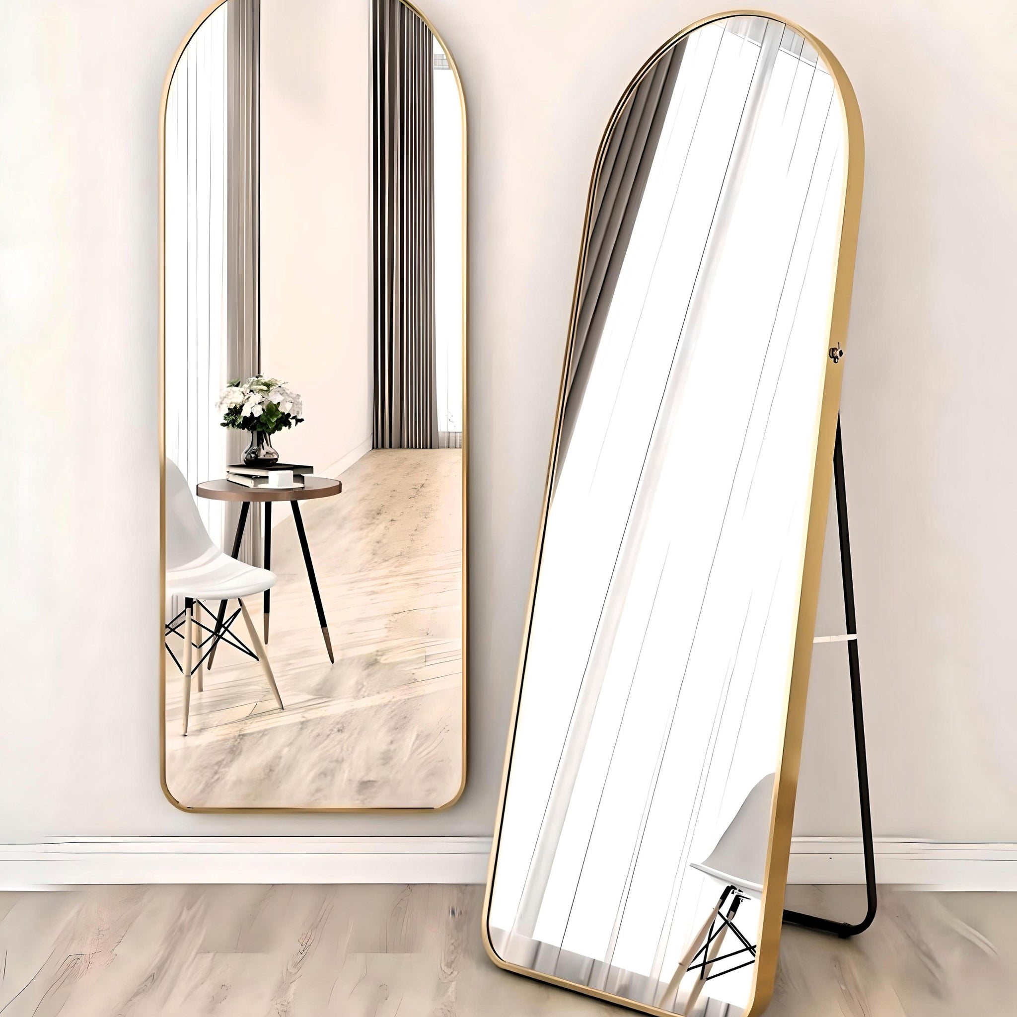 Standing Metal Mirrors - GLASSONOMIC