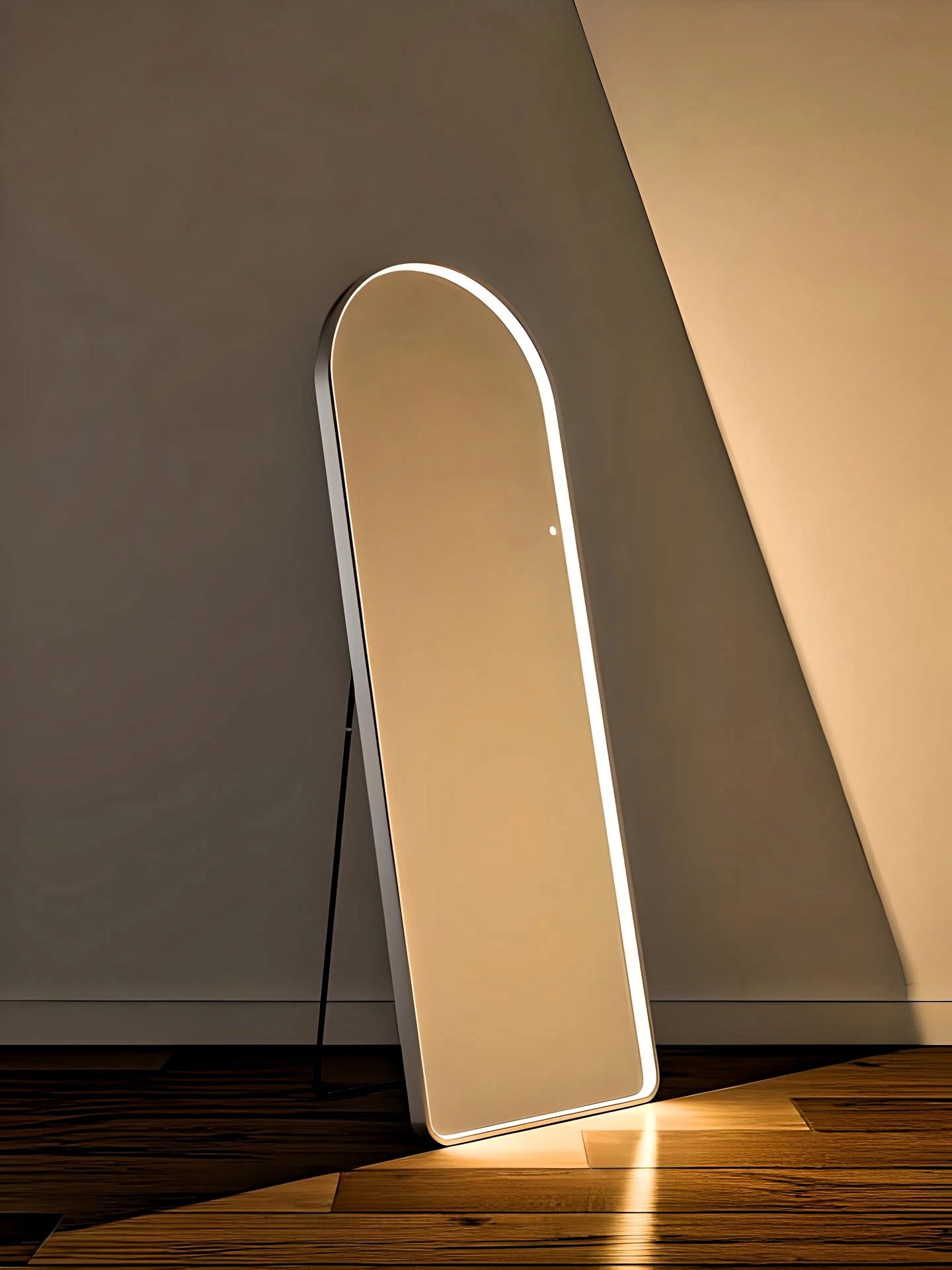 LED Metal Standing Mirrors