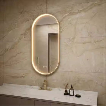 luxurious Capsule PVC Mirror